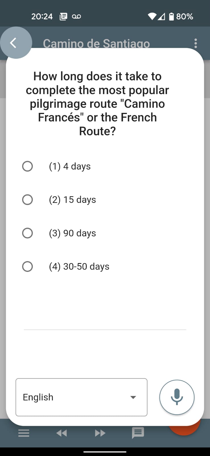 Question sample played on mobile Question sample played on mobile