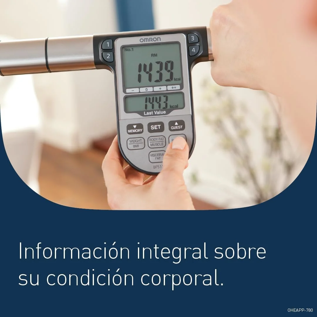 OMRON BF511 Monitor de composición corporal por 79,90€ en Amazon