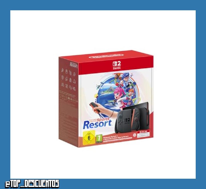 Nintendo Switch 2 HW + Nintendo Switch Sport Resort + 3 meses NSO