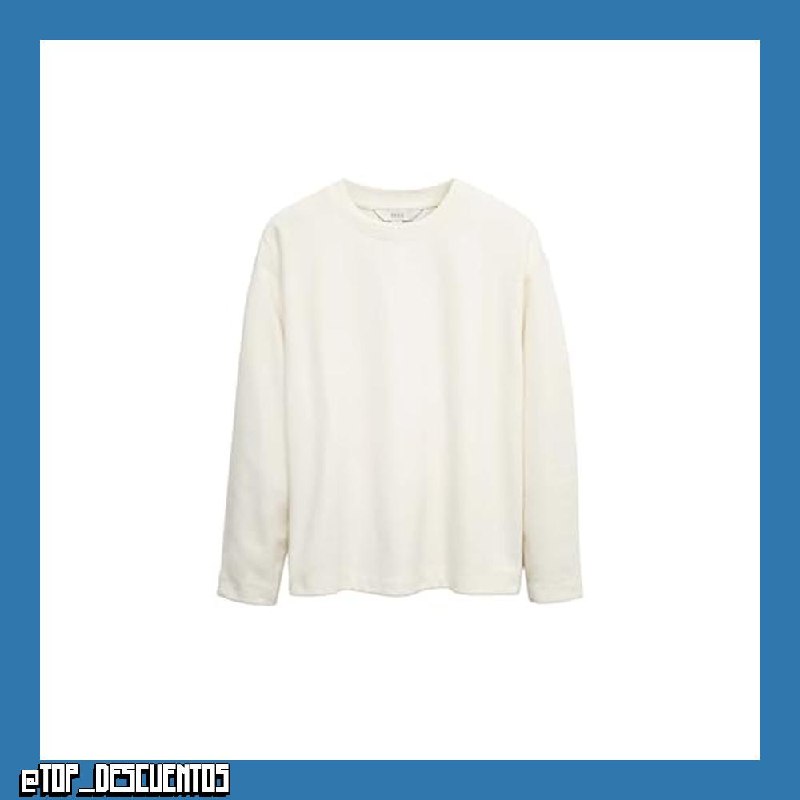 Marks & Spencer Sudadera Cómoda con Alto Contenido en Algodón para Mujer, Ajuste Normal