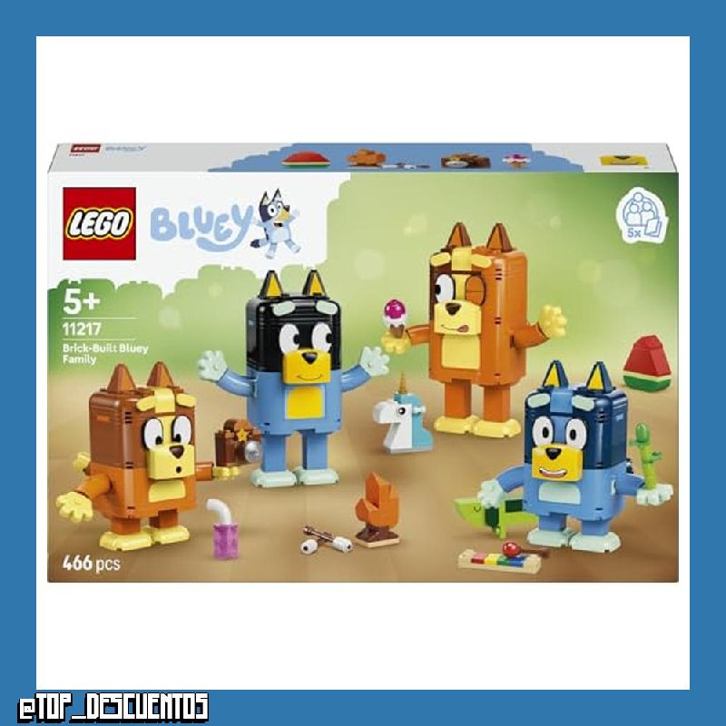 LEGO Bluey: Familia de Bluey para Construir 11217