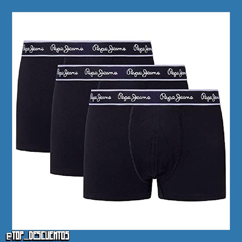 Pepe Jeans Pepe Tk 3p Trunks Hombre (Pack de 3)