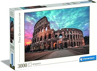Clementoni - Puzzle 3000 Piezas “Coliseum Sunrise” - Rompecabezas para Adultos I