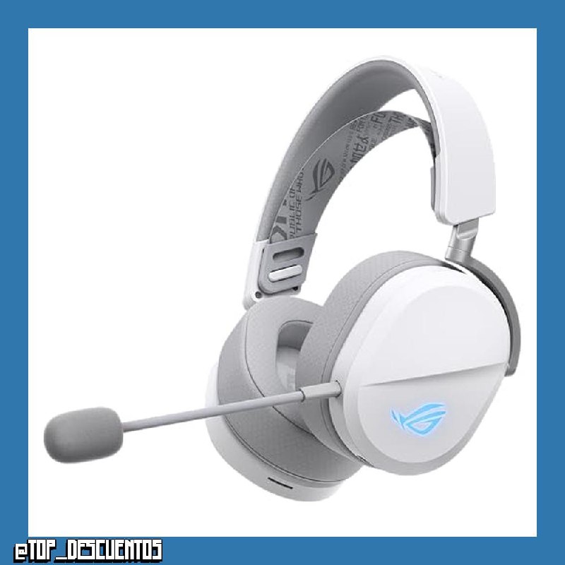 ASUS ROG Pelta - Auriculares Gaming Inalámbricos Trimodal - Blanco