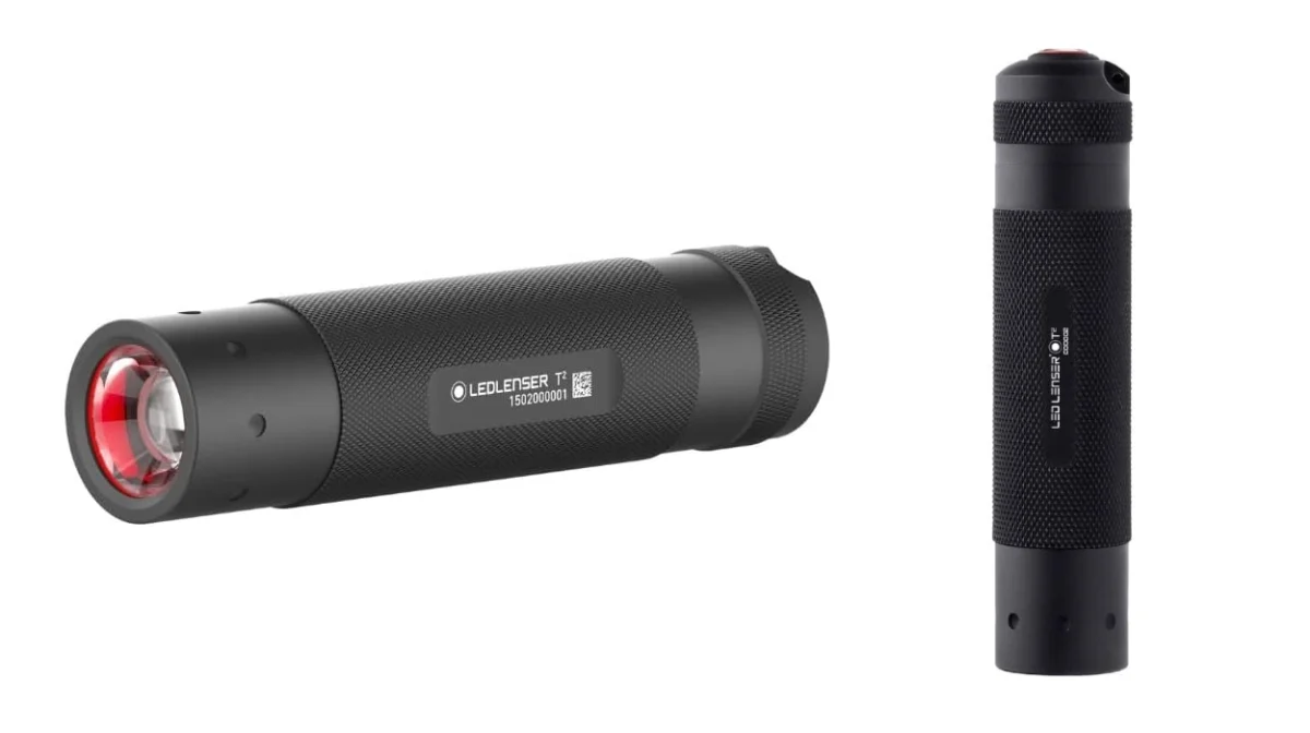 Linterna de bolsillo táctica LED Ledlenser potente, compacta, robusta y hasta 180 m en exteriores por sólo 22,40€ (50% de descuento)