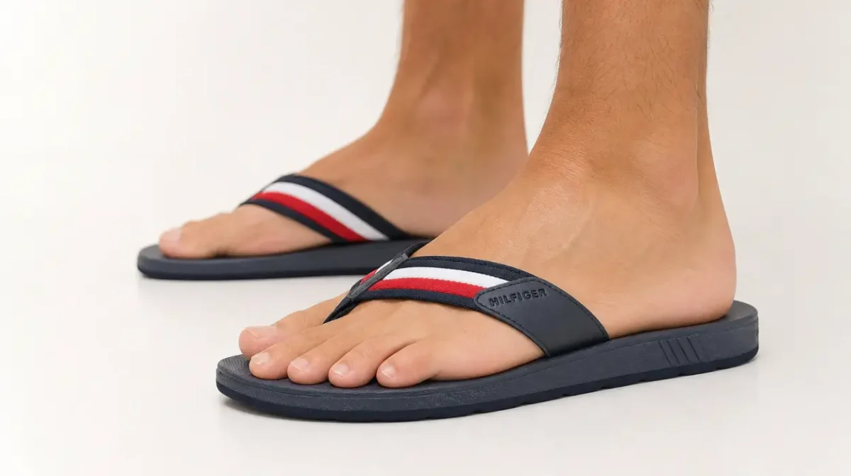 Chanclas de playa para hombre Tommy Hilfiger Rwb por sólo 26,22€ (-47%)