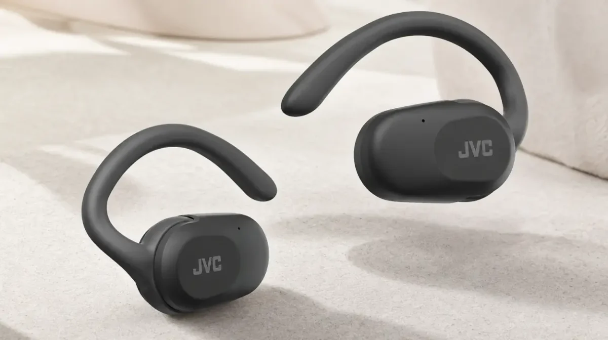 Auriculares inalámbricos JVC con 26h de batería, carga rápida y diseño abierto por sólo 37,90€ con envío gratis (-62%)