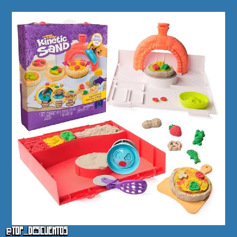 Kinetic Sand Spin Master, SquishPizza HU