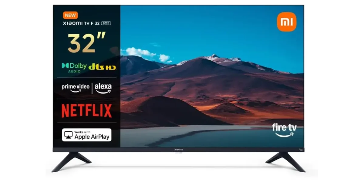 Smart TV Xiaomi TV F 32 HD de 32" por sólo 129€ con envío gratis (-28%)