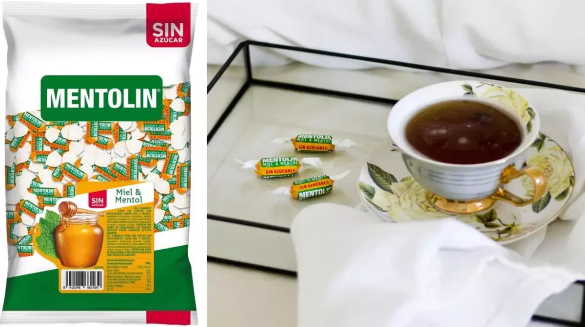 Caramelos Mentolín de miel y mentol sin azúcar en bolsa de 1 kg por sólo 11,90€ (-28%)
