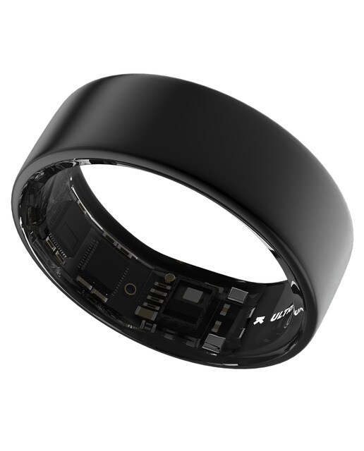 Ultrahuman - Anillo inteligente Ultrahuman Air Ring Gris oscuro mate.