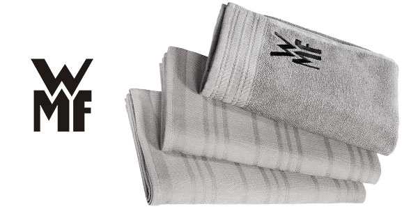 Pack de 3 paños de cocina WMF por sólo 15,99€ (-38%)