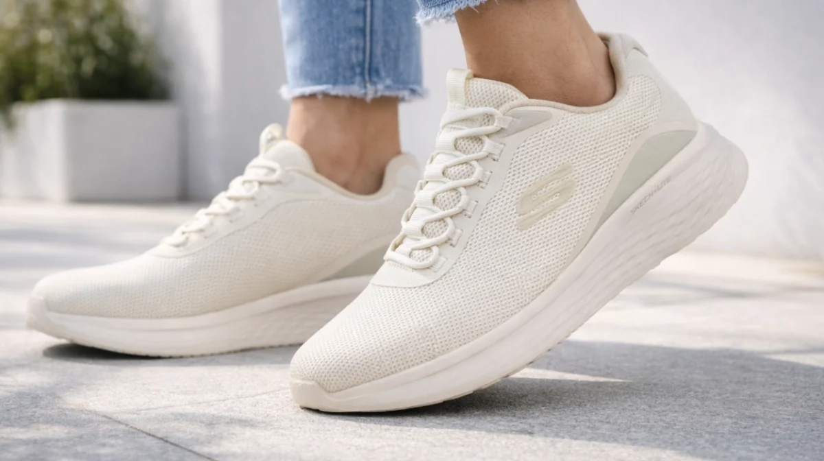 ATENCIÓN: Llévate rebajadísimas estas Skechers Skech-Lite Pro Glimmer ligeras, transpirables y perfectas para caminar