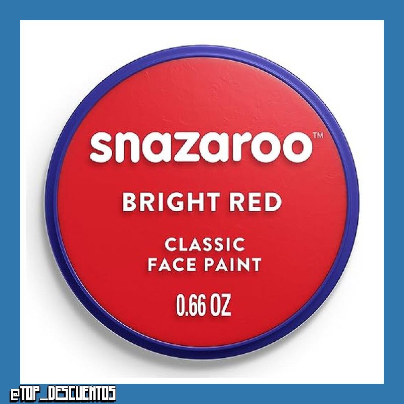 SNAZAROO 18ML ROJO BRILLANTE