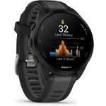Reloj deportivo - Garmin Forerunner 165, AMOLED 1.2", Autonomía hasta 11 días, +25 perfiles actividad, Negro