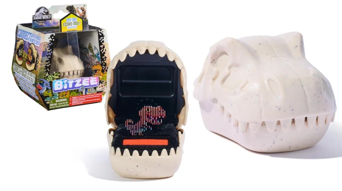 Mascota digital Bitzee Jurassic World con 25 dinosaurios interactivos por sólo 26,99€ (40% de descuento)