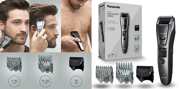 Cortador de pelo y barba Panasonic ER-GB80-H503 por sólo 47,99€ con envío gratis (-39%)