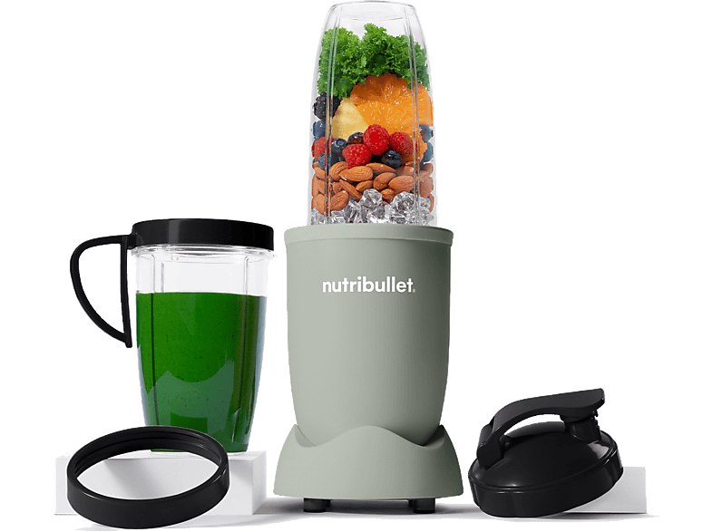 Batidoras de vaso - nutribullet Pro Mineral 900W NB907MAJD, Vaso personal, 0.9 l
