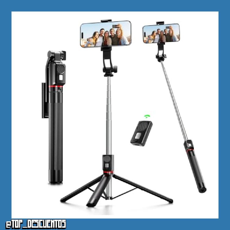 Palo Selfie y Trípode para Móvi 170cm Tripe Telemovel Portátil