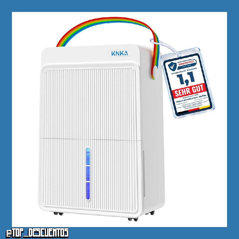 KNKA Deshumidificador 25L/día Desumidifador Tres Modos de Funcionamiento