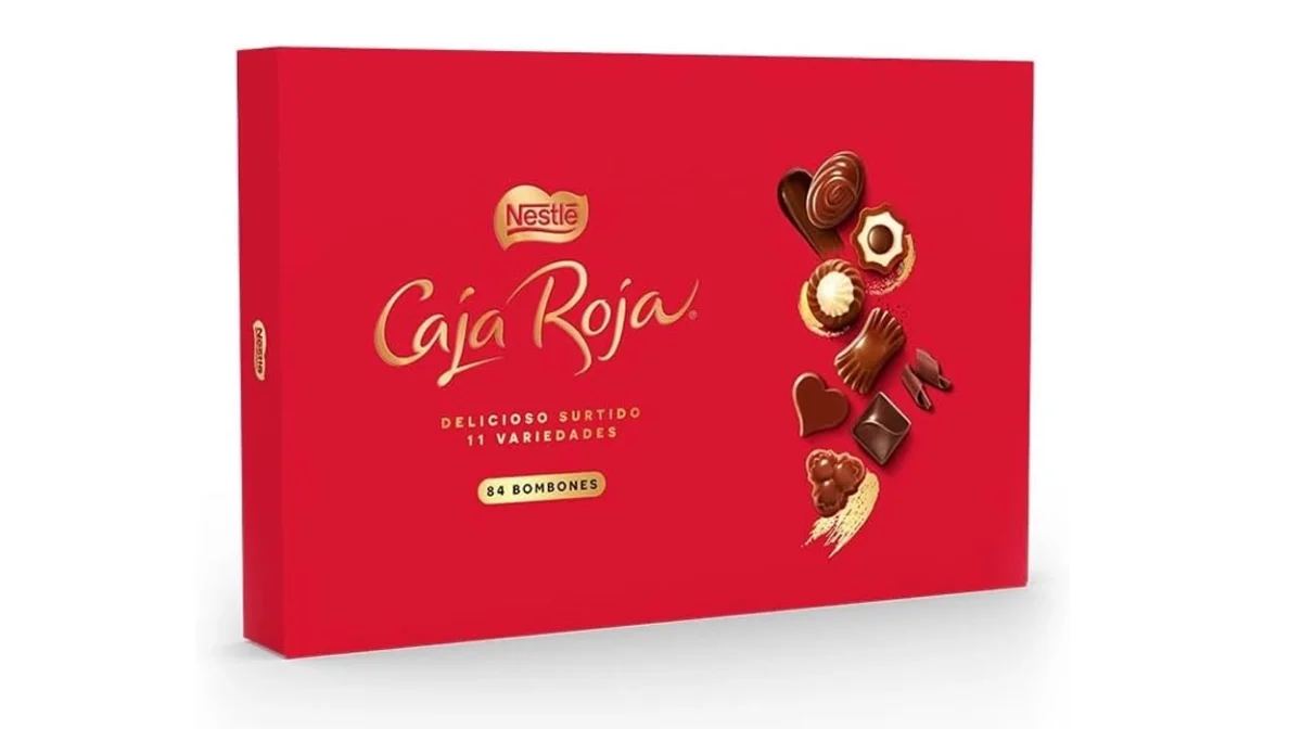Chollazo Caja de bombones Nestlé Caja Roja de 800 g (84 bombones) por sólo 8,62€ (-62%)