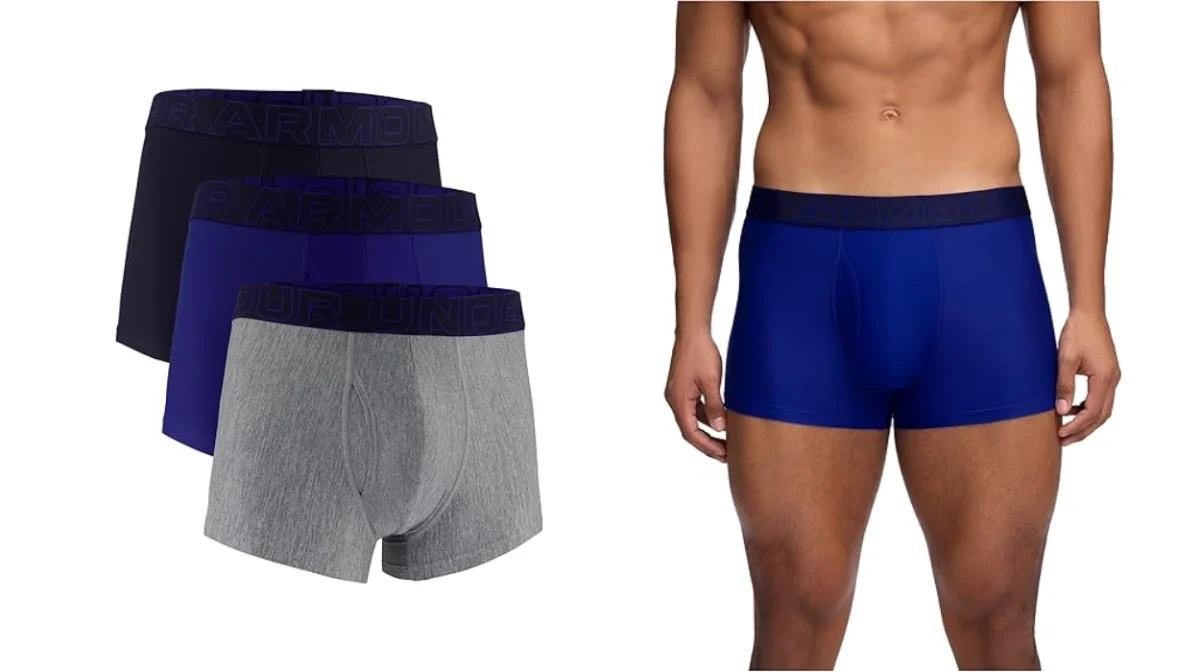 Boxers de alto rendimiento: Under Armour Performance Tech Trunk (pack de 3) por sólo 26,97€ (-36%)