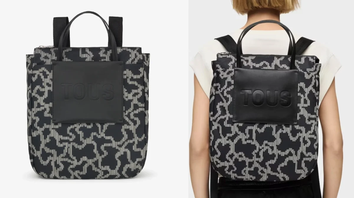 Mochila Urbana TOUS Kaos Pix Soft para mujer por sólo 87,89€ con envío gratis (32% de descuento)
