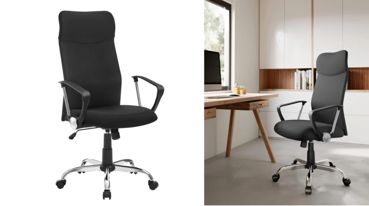 Transforma tu espacio de trabajo o estudio con la silla de oficina ergonómica Songmics giratoria y ajustable por sólo 59,99€ con envío gratis (-21%)