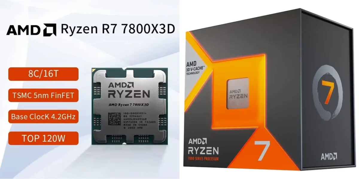 Procesador AMD Ryzen 7 7800X3D por sólo 184,84€ con cupón y envío gratis (-63%) (cuesta +360€ en tiendas)