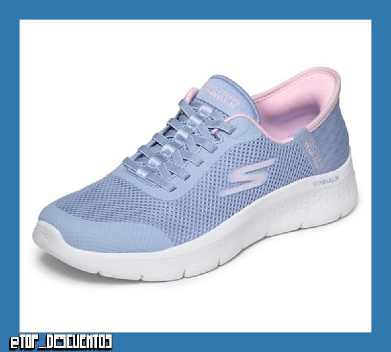Skechers Mujer Go Walk Flex Grand Entry Slip-In Entrenador