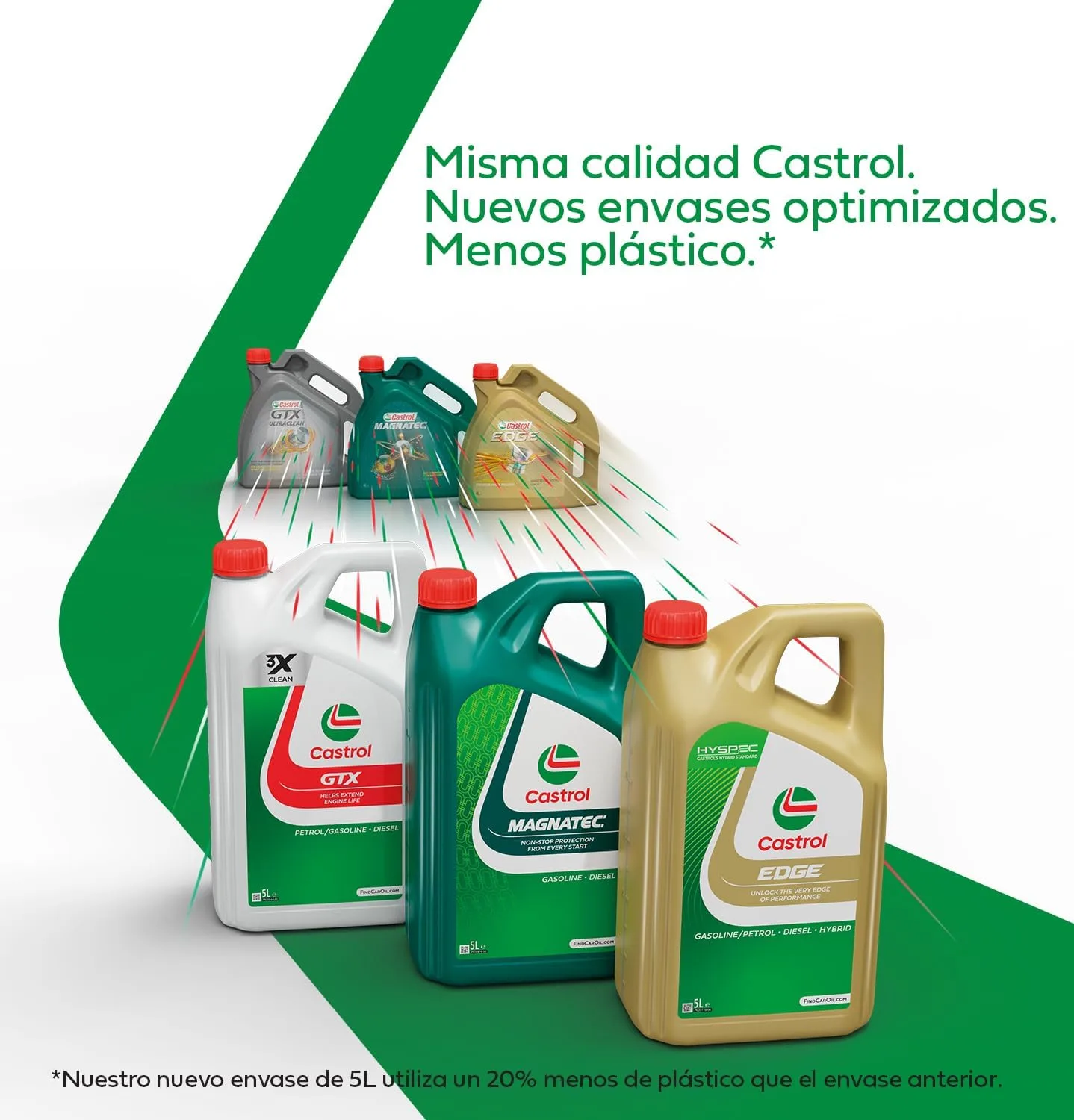 Castrol MAGNATEC 5W-30 A5 Aceite de Motor 5L por 32,49€ en Amazon