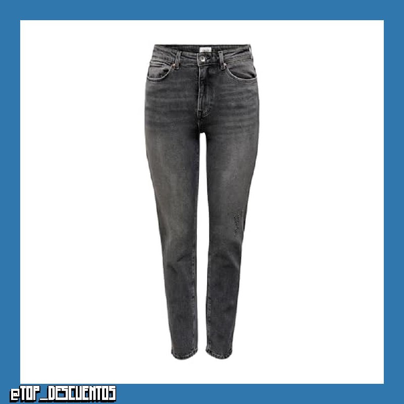 ONLY Onlemily Stretch HW St ANK Cro718 Noos - Jeans Mujer