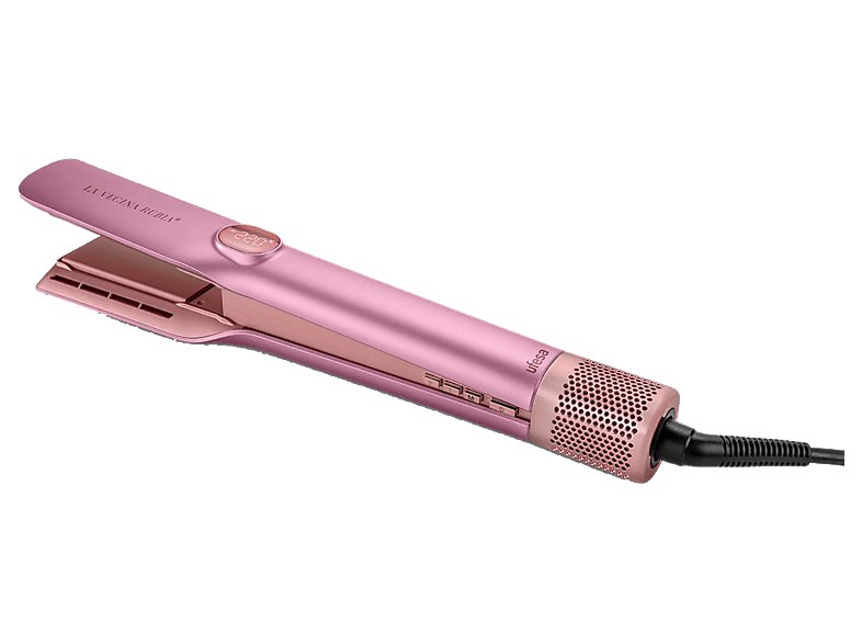 Ufesa - Plancha Secador La Vecina Rubia, 3 en 1, Revestimiento cerámico, 700 W,