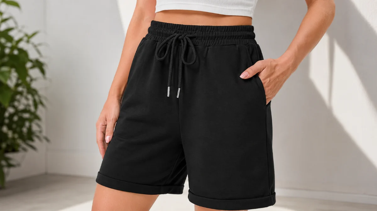 El pantalón corto para mujer perfecto para ir cómoda: Litherday con bolsillos y cintura alta por sólo 9,99€ (-22%)