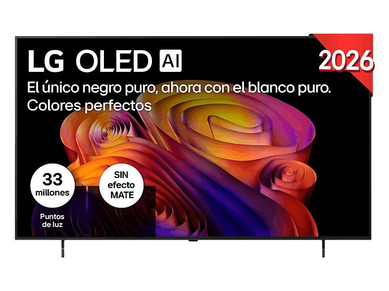 LG - TV OLED 65" OLED65B6ELC, 4K, Procesador Inteligente α8 AI Processor 4K Gen3