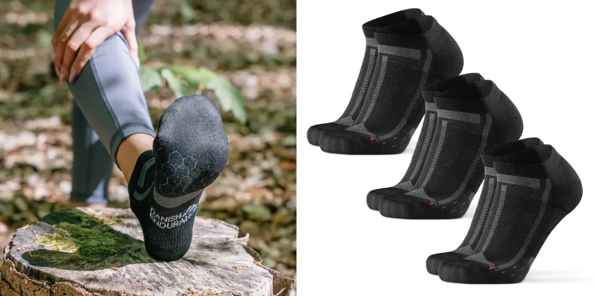 Pack de 3 pares de calcetines de running antiampollas DANISH ENDURANCE por sólo 17,95€ (-53%)