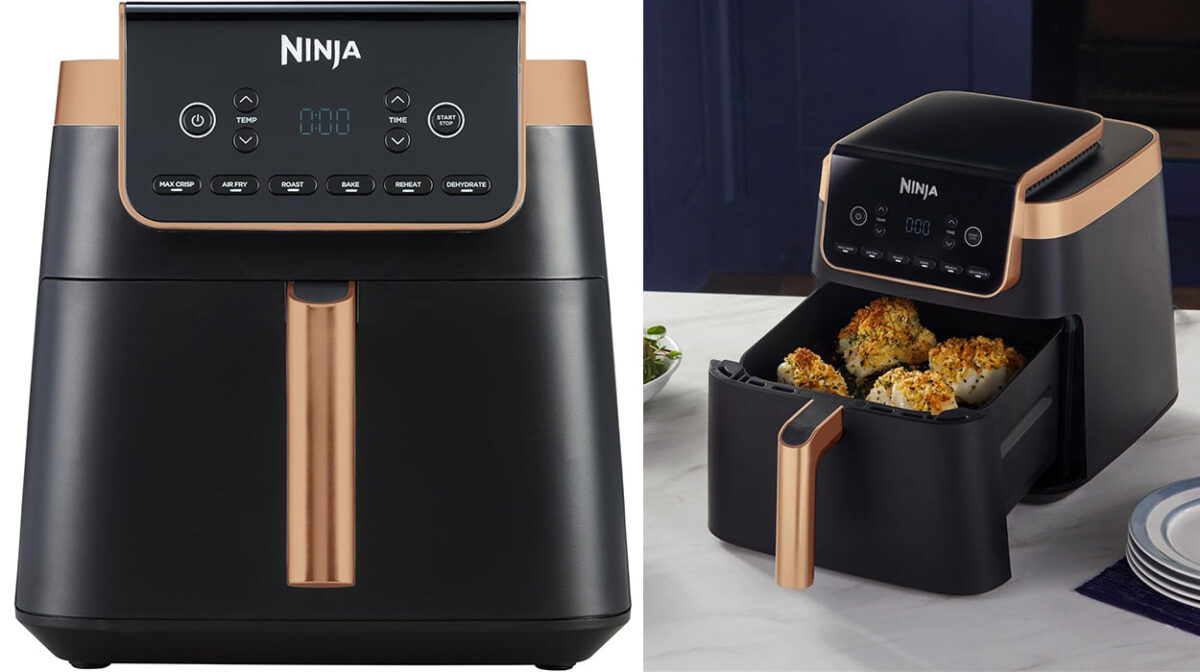 Freidora de aire Ninja Max Pro de 6,2 litros por sólo 84,79€ con envío gratis (-43%)