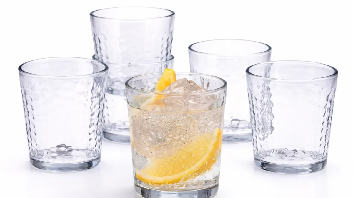 Set de 12 vasos de vidrio bajos QUID GALA de 26 cl por sólo 9,53€ (-16%)
