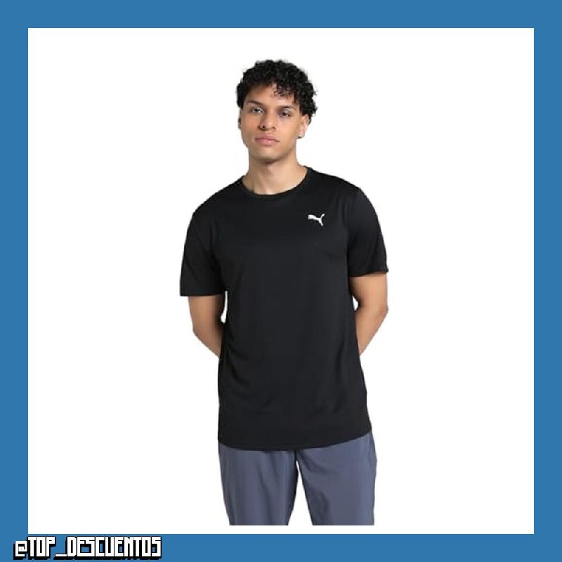 PUMA M Tad Essential Poly Texture tee Camisetas Unisex Adulto (Pack de 1)