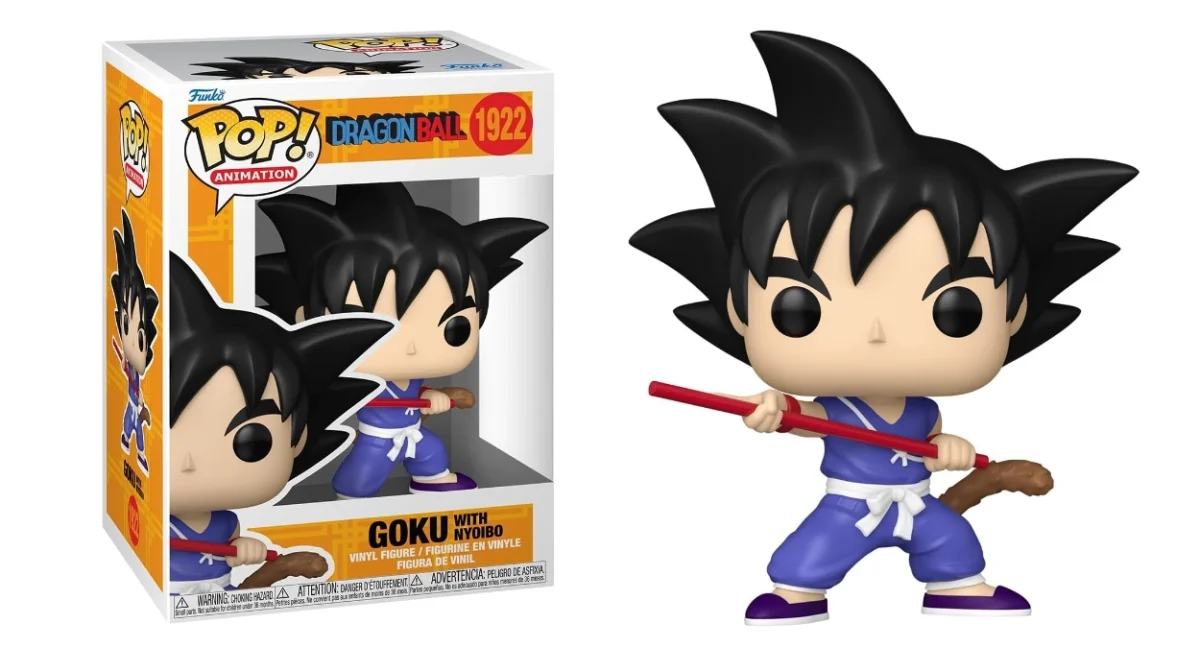 Funko Pop! Goku Dragon Ball con bastón Nyoibou por sólo 10,19€ (36% de descuento)