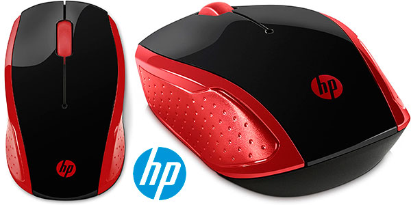 Ratón inalámbrico HP 200 de 1.000 ppp por sólo 9,99€ (-47%)