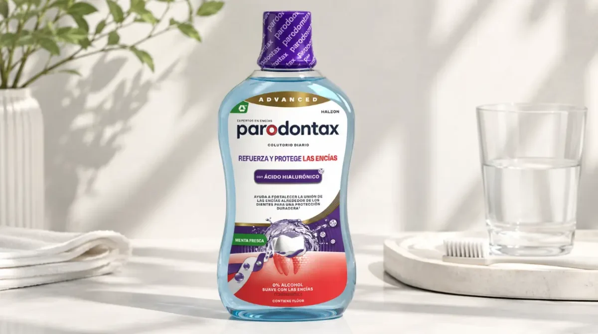 Parodontax Colutorio para encías sanas y aliento fresco, 500 ml por sólo 6,82€ (-33%)