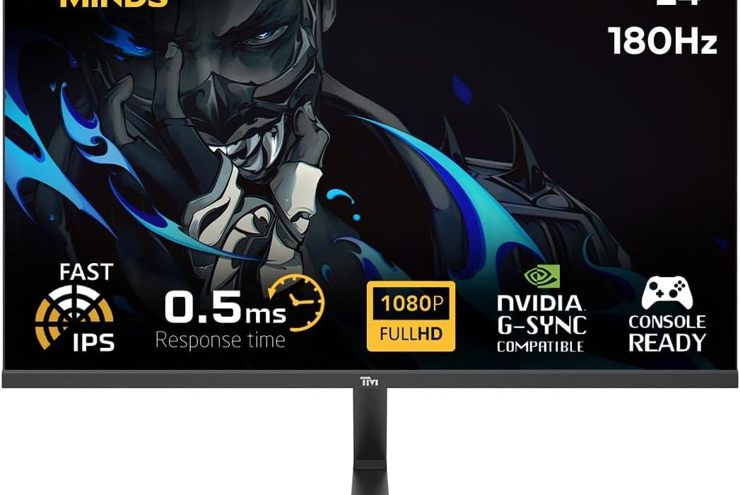 Monitor gaming Twisted Minds de 24" FullHD y 180 Hz para máxima fluidez por sólo 66,22€ con envío gratis (-49%)