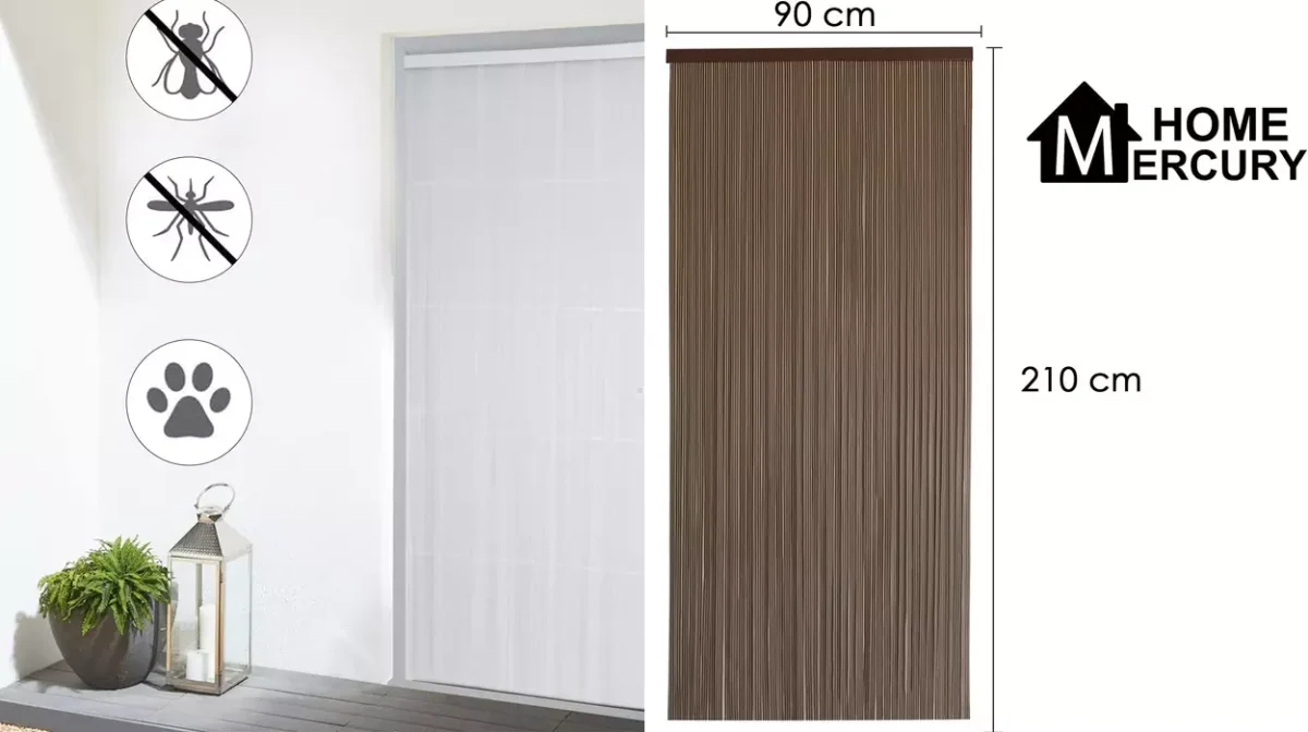 🦟 Di adiós a los insectos: Cortina de PVC Home Mercury para aire fresco, sin enredos y sin intrusos por sólo 27,17€ (-15%)