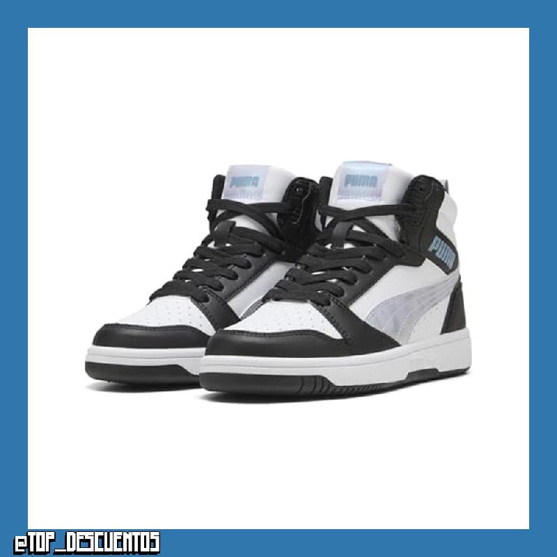 Puma Tenis Rebound V6 Mid Space Belle Jrpara niña