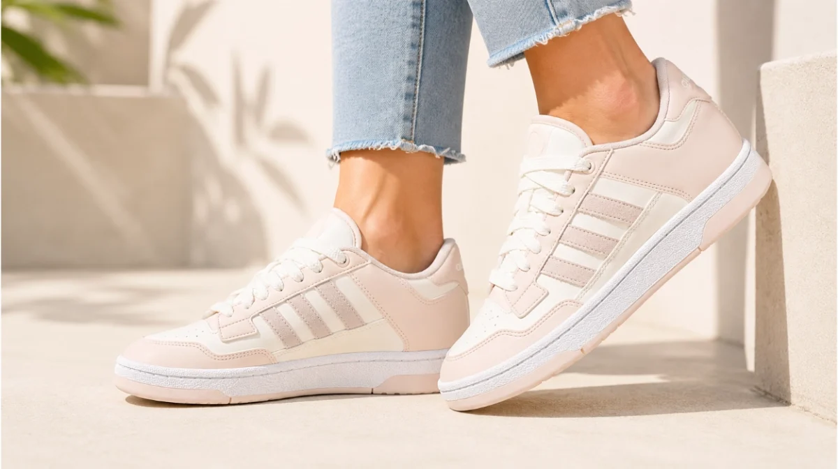 Adidas Rapid Court Low para mujer, estilo urbano chic por sólo 41,75€ con envío gratis (-30%)