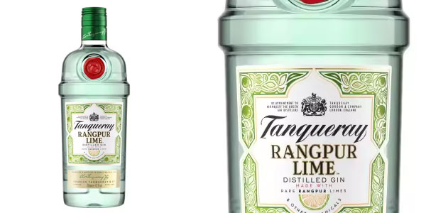 Ginebra Tanqueray Rangpur Lime Gin 700 ml por sólo 13,99€ (-22%)