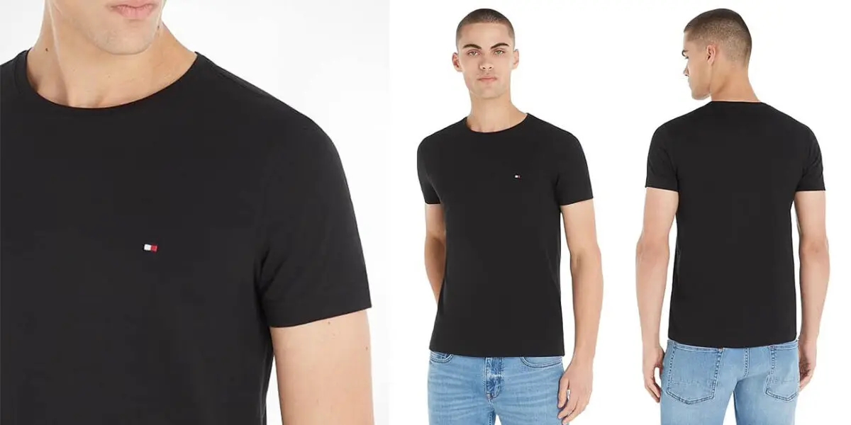 Camiseta Tommy Hilfiger Regular para hombre por sólo 25,95€ (35% de descuento)