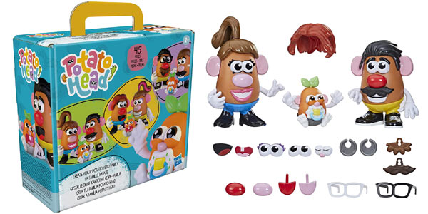 Set x45 Piezas Potato Head Crea tu Familia por sólo 19,99€ (31% de descuento)