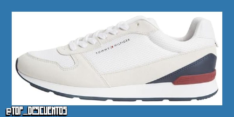 Tommy Hilfiger Light Eva Runner Seasonal Mesh Fm0fm05907, Parte Superior Baja Hombre